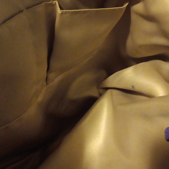 Coach Beige and Purple Shoulder Bag - Picture 10 of 11